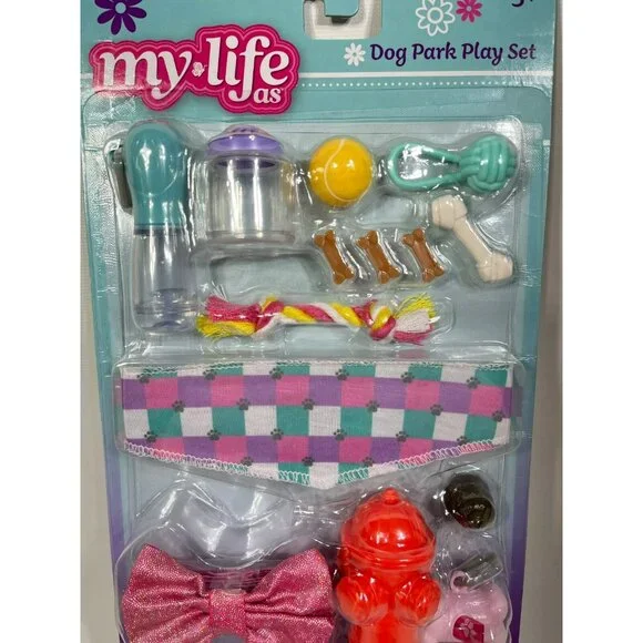 My Life As Dog Park Playset 17 Pieces For 18" Dolls - Picture 4 of 8
